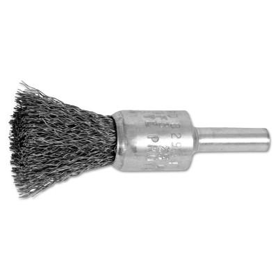 Advance Brush Standard Duty Crimped End Brushes, Carbon Steel, 22,000 rpm, 1/2" x 0.01", 82964