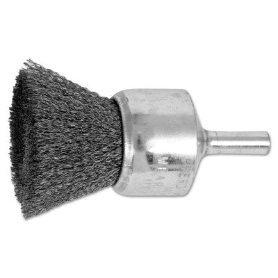 Advance Brush Standard Duty Crimped End Brushes, Carbon Steel, 20,000 rpm, 1" x 0.006", 82972