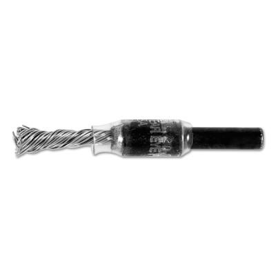 Advance Brush Singletwist® Knot End Brush, 1/4 in dia, 0.020 in Stainless Steel Wire, 20,000 RPM, 83285