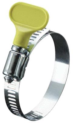 Ideal?? Turn-Key Hose Clamps, 3/4"-1 3/4" Dia, 5/16"W, Stainless Steel, 5Y020V