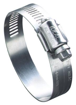 Ideal?? 68 Series Worm Drive Clamp,1 7/8" Hose ID,1 1/2"-2 1/2" Dia, Stnls Steel 201/301, 6832