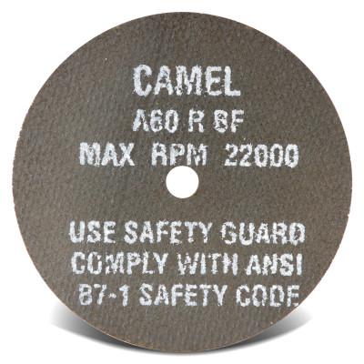 CGW Abrasives Cut-Off Wheel, Die Grinders, 2 in Dia, 1/16 in Thick, 60 Grit, Alum. Oxide, 35690