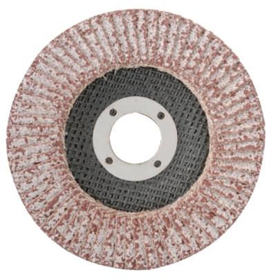 CGW Abrasives Flap Discs, Aluminum, Reg Thickness, T29, 4 1/2",60 Grit,5/8-11 Arbor,13,300 rpm, 43114