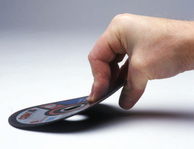 CGW Abrasives Cut-Off Wheel, Type 1, 4 1/2 in Dia, .035 in Thick, 60 Grit Alum. Oxide, 45010