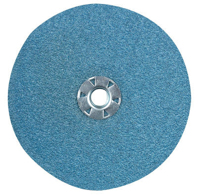 CGW Abrasives Resin Fibre Discs, Zirconia, 7 in Dia., 24 Grit, 48121
