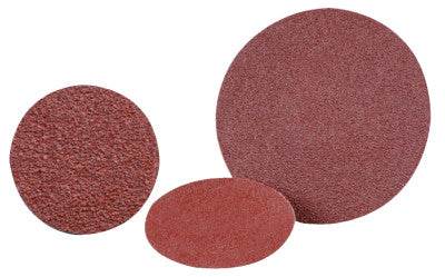 CGW Abrasives Quick Change 2-Ply Discs, Aluminum Oxide, 2 in Dia., 24 Grit, 59524