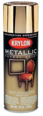 Krylon® Industrial Metallic Paints, 11 oz Aerosol Can, Silver Metallic, Metallic, K01406