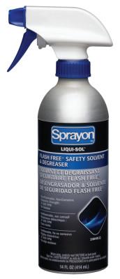 Krylon® Industrial Liqui-Sol Flash Free Safety Solvent & Degreasers, 14 oz Trigger Spray Can, SC0848LQ0