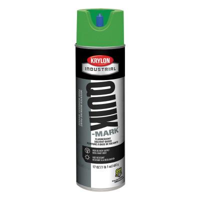 Krylon?? Industrial Quik-Markƒ?› Flourescent Inverted Marking Paint, 17oz, Neon Grn, A03614007