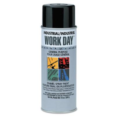 Krylon?? Industrial Industrial Work Dayƒ?› Enamel Paint, 16 oz Aerosol Can, Gloss Black, A04402007