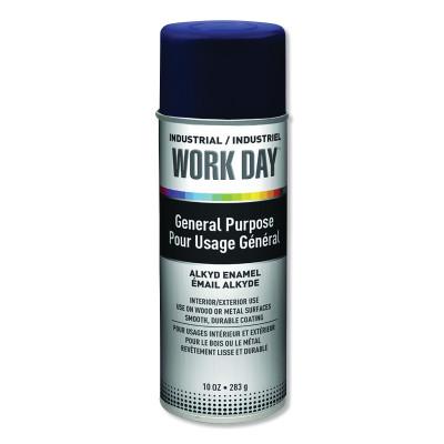 Krylon?? Industrial Industrial Work Dayƒ?› Enamel Paint, 16 oz Aerosol Can, Blue, A04403007