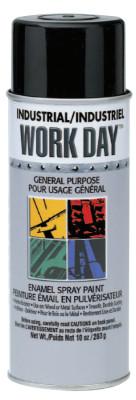 Krylon?? Industrial Industrial Work Day Enamelƒ?› Paints, 16 oz Aerosol Can, Flat Black, A04412007