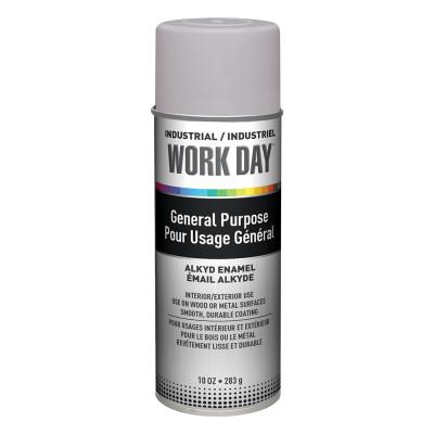 Krylon?? Industrial Industrial Work Dayƒ?› Enamel Paint, 16 oz Aerosol Can, Gray Primer, A04418007