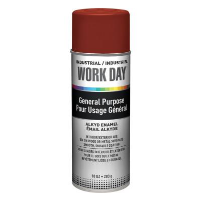 Krylon?? Industrial Industrial Work Dayƒ?› Enamel Paint, 16 oz Aerosol Can, Red Primer, A04419007