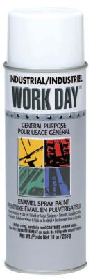 Krylon?? Industrial Industrial Work Dayƒ?› Enamel Paint, 10 oz Aerosol Can, Flat White, A04422007