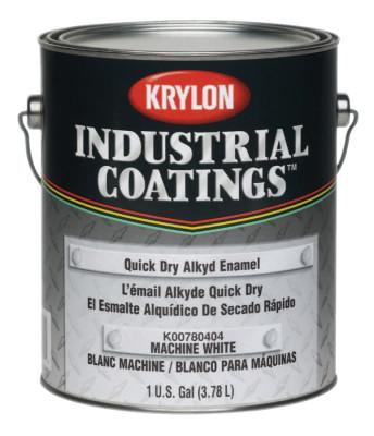 Krylon?? Industrial 78 Series Quick Dry Alkyd Enamels, 1 Gallon Can, Machine White, K00780404-16