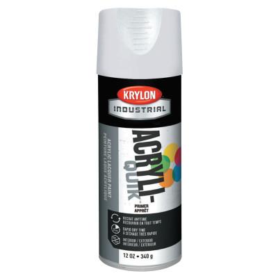 Krylon® Industrial Primer, 12 oz, Aerosol Can, White, K01315A07