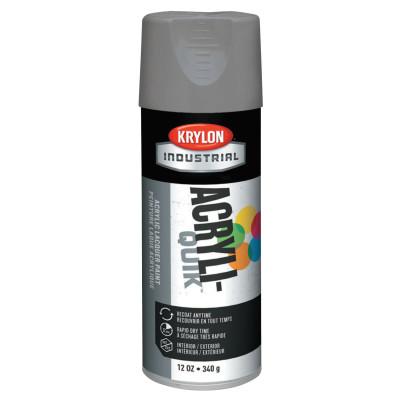 Krylon® Industrial Interior/Exterior Industrial Maintenance Paint, 12 oz Aerosol Can, Stone Gray, K01605A07