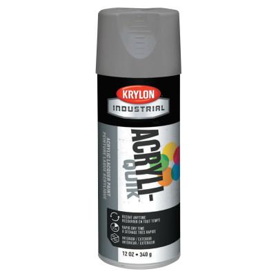 Krylon® Industrial Interior/Exterior Industrial Maintenance Paint, 12 oz Aerosol Can, Smoke Gray, K01608A07