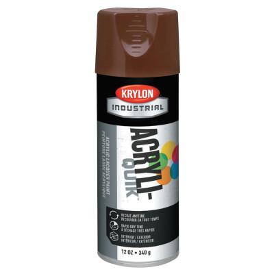 Krylon® Industrial Interior/Exterior Industrial Maintenance Paint, 12oz Aerosol Can, Leather Brown, K02501A07