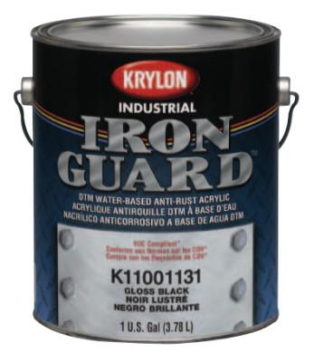 Krylon?? Industrial Iron Guard Direct-To-Metal Acrylic Enamels, 1 Gallon Can, Gloss White, K11004041