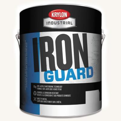 Krylon® Industrial IRON GUARD Water-based Acrylic Enamels, 1 gal, Yellow, K11029101