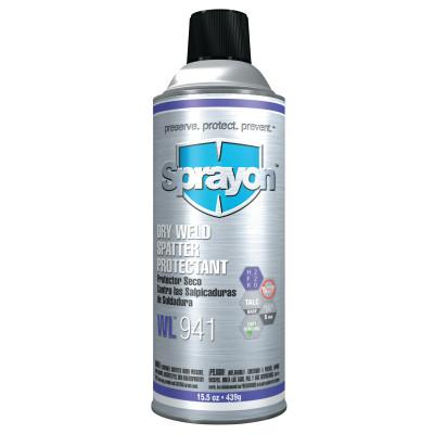 Krylon® Industrial Dry Weld Spatter Protectants, 15.5 oz Aerosol Can, Powder Spray, White, SC0941000