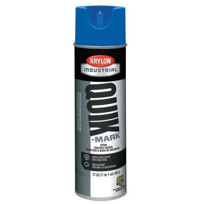 Krylon?? Industrial Quik-Markƒ?› APWA Solvent-Based Inverted Marking Paint, 17 oz Aerosol Can, Bl, A03621007