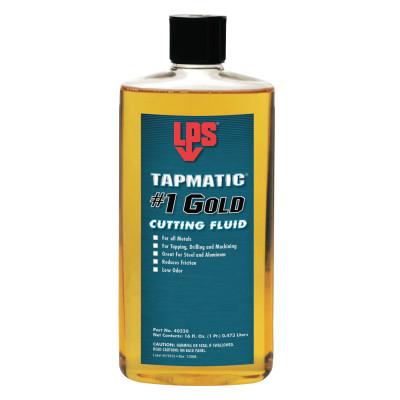 ITW Pro Brands Tapmatic #1 Gold Cutting Fluids, 16 fl oz, Bottle, 40320