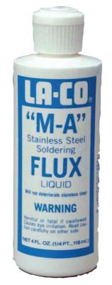 Markal® M-A Stainless Steel Flux Liquids, Bottle, 1 qt., 23913