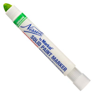 Markal® Solid Paint Marker, Green, 5/16 in, Medium, 28775