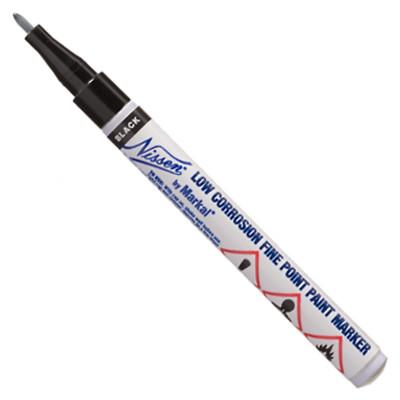 Markal® Low Corrosion Liquid Paint Markers, Black, 28780