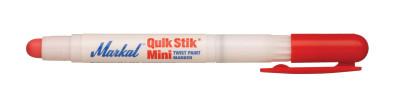 Markal® Quik Stik Mini, Red, Bullet, 61128