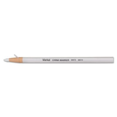 Markal® China Markers, White, Paper-wrapped, 96010