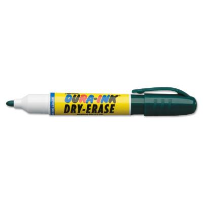 Markal® Dura-Ink Dry Erase Markers, Green, 1/8 in, Felt, 96573