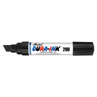 Markal® Dura-Ink 200 Markers, Black, 5/8 in, Felt, 96917