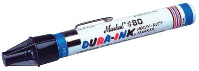 Markal® Dura-Ink® 80 Marker, Black, 1/8 in, Felt, 96923