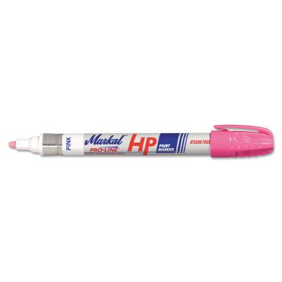 Markal® Paint-Riter®+ Oily Surface Paint Marker, Pink, 1/8 in Tip, Medium, 96973