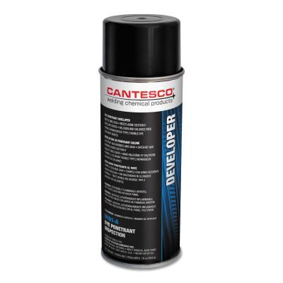 Cantesco Developer Dye Penetrants, Liquid Penetrant, Aerosol Can, 12 oz, D101-A