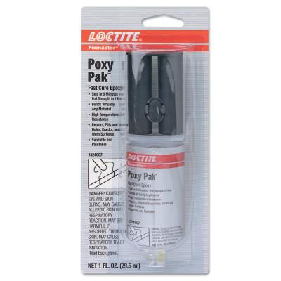 Henkel Corporation Fixmaster® Poxy Pak™ Expoxy, 1 oz, Dual Syringe, 1324007