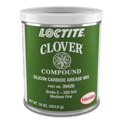 Henkel Corporation Clover® Silicon Carbide Grease Mix, 1 lb, Can, 220 Grit, 232922