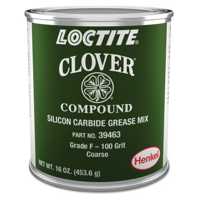 Henkel Corporation CloverSilicon Carbide Grease Mix, 1 lb, Can, 100 Grit, 232996
