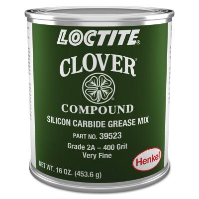 Henkel Corporation Clover® Silicon Carbide Grease Mix, 1 lb, Can, 400 Grit, 233118