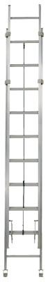 Louisville Ladder® AE1200HD Series Rhino 375 Industrial Aluminum Extension Ladder, 20ft, IAA, 375lb, AE1220HD