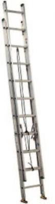 Louisville Ladder® AE4000 Series Commercial Aluminum Extension Ladders, 24 ft, Class II, 225 lb, AE4224PG