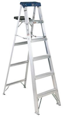 Louisville Ladder® AS3000 Series Sentry Aluminum Step Ladder, 4 ft x 18 1/2 in, 250 lb Capacity, AS3004