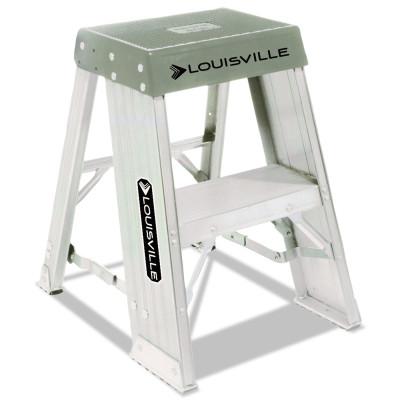 Louisville Ladder® AY8000 Series Aluminum Step Stand, 2 ft x 18 in, 300 lb Capacity, AY8002