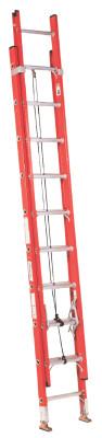 Louisville Ladder® FE3200 Series Fiberglass Channel Extension Ladders, 16 ft, Class IA, 300 lb, FE3216