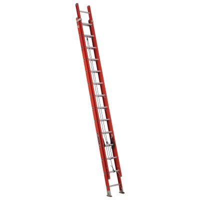 Louisville Ladder® FE3200 Series Fiberglass Channel Extension Ladders, 28 ft, Class IA, 300 lb, FE3228