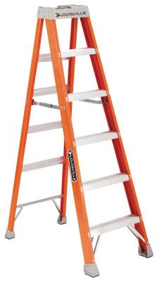 Louisville Ladder® FS1500 Series Fiberglass Step Ladder, 4 ft x 18-7/8 in, 300 lb Capacity, FS1504